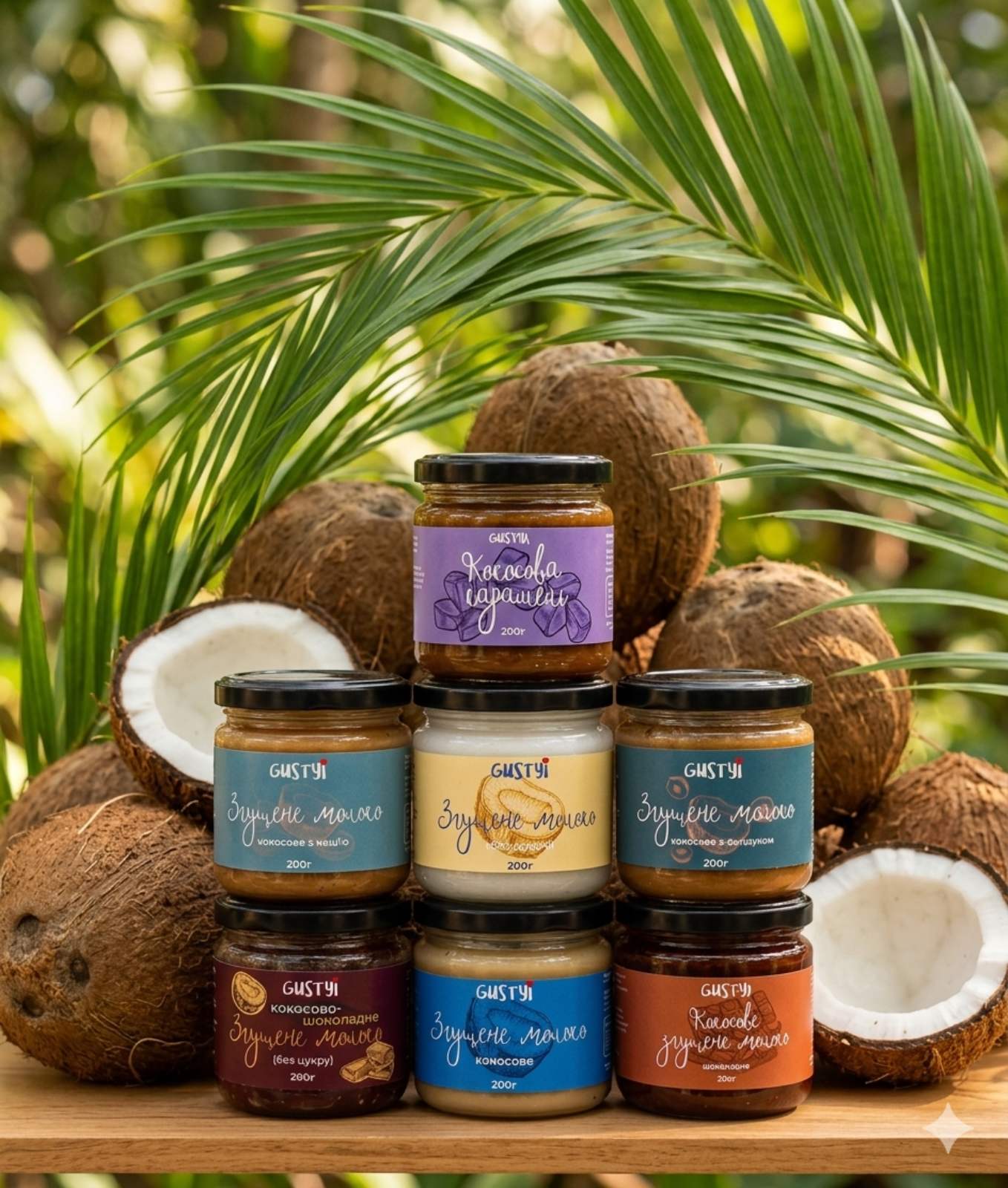 Кокосове згущене молоко