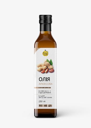 Арахісова олія першого холодного віджиму, ТМ "Корисна олія"