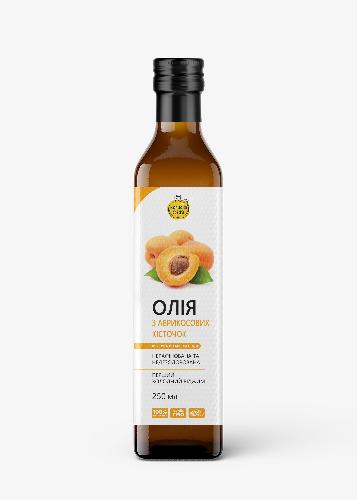 Олія з абрикосових кісточок першого холодного віджиму, ТМ "Корисна олія"