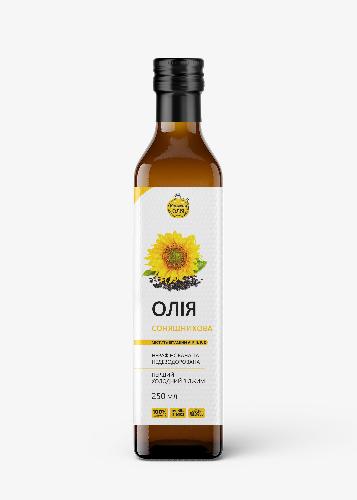 Соняшникова олія першого холодного віджиму, ТМ "Корисна олія"