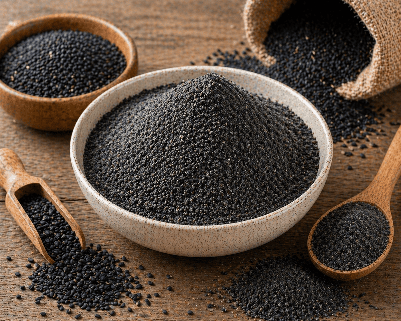 Борошно Кунжуту чорного ТМ Корисне борошно