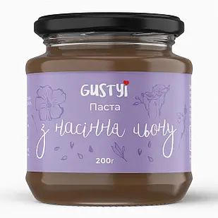 Паста з насіння коричневого льону